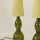 Large vintage Ikea table lamp "Ljusås Salbo" (2009) in glass