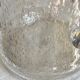 Vintage 1960s bubble glass cooler bottle bucket biot