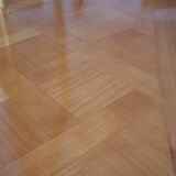 Solid cherry wood cabinet with 4 doors and 4 drawers (255/55cm H 105cm)