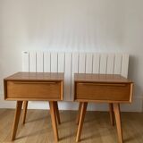 Paire table de nuit style scandinave