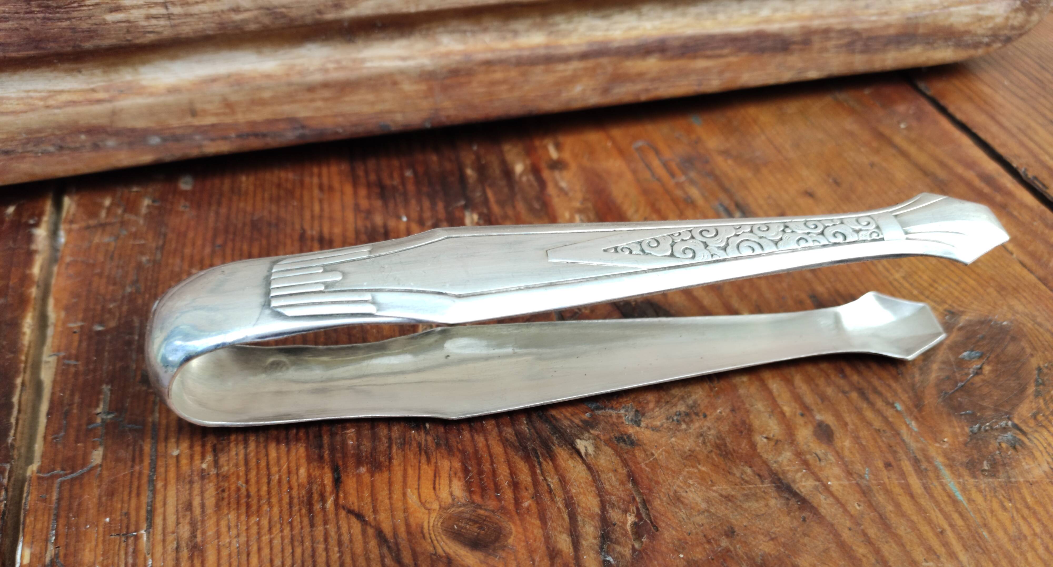 Art deco sugar tongs