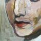 Painting "The Spanish Woman" mid-20th century