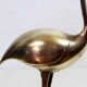 Vintage brass bird