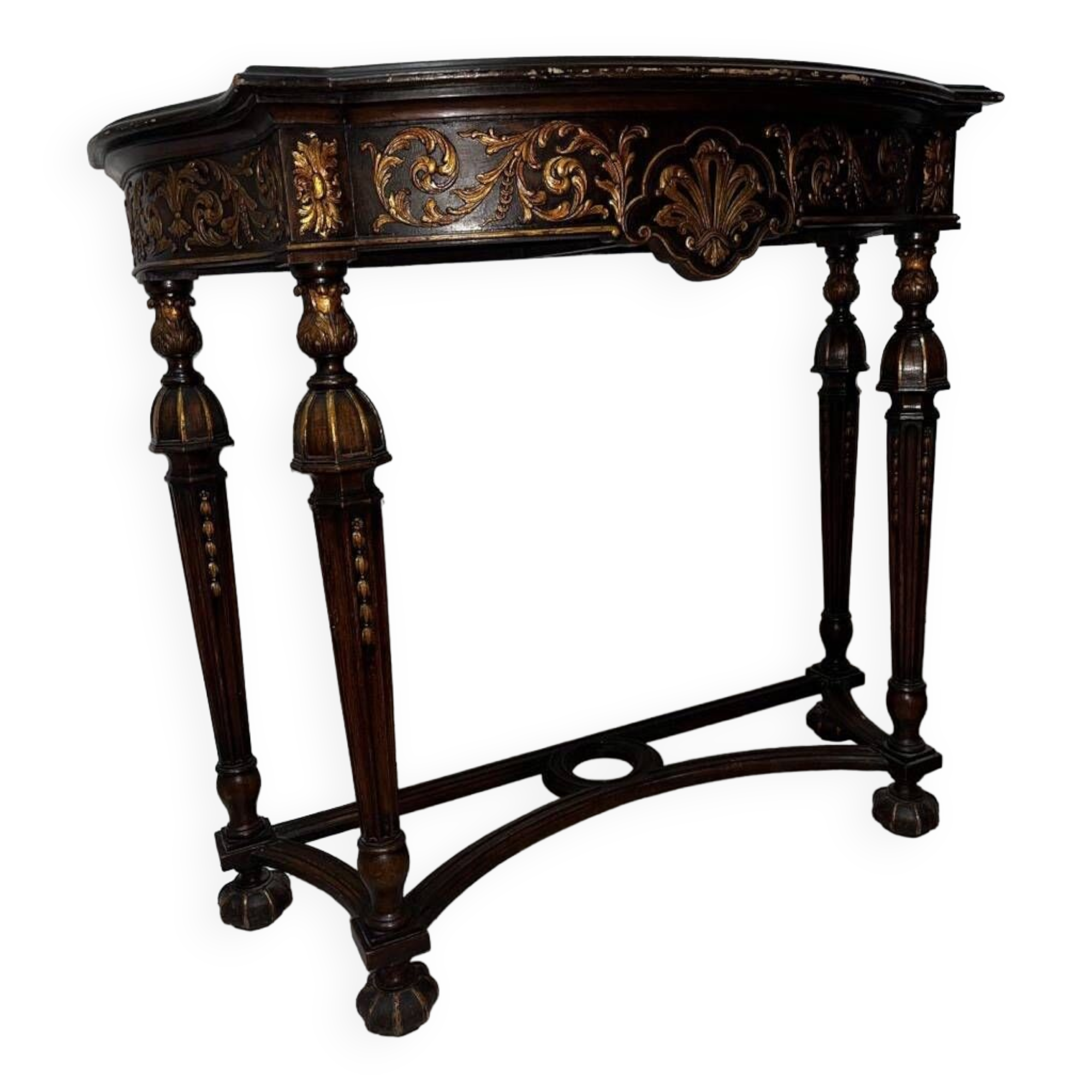 Console or pedestal table