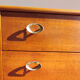 Commode haute à 6 tiroirs - teck - 1960