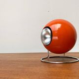 Mid-century space globe table lamp by Erco, 1970s.
