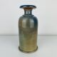 Vintage ceramic bottle vase with a flared neck
