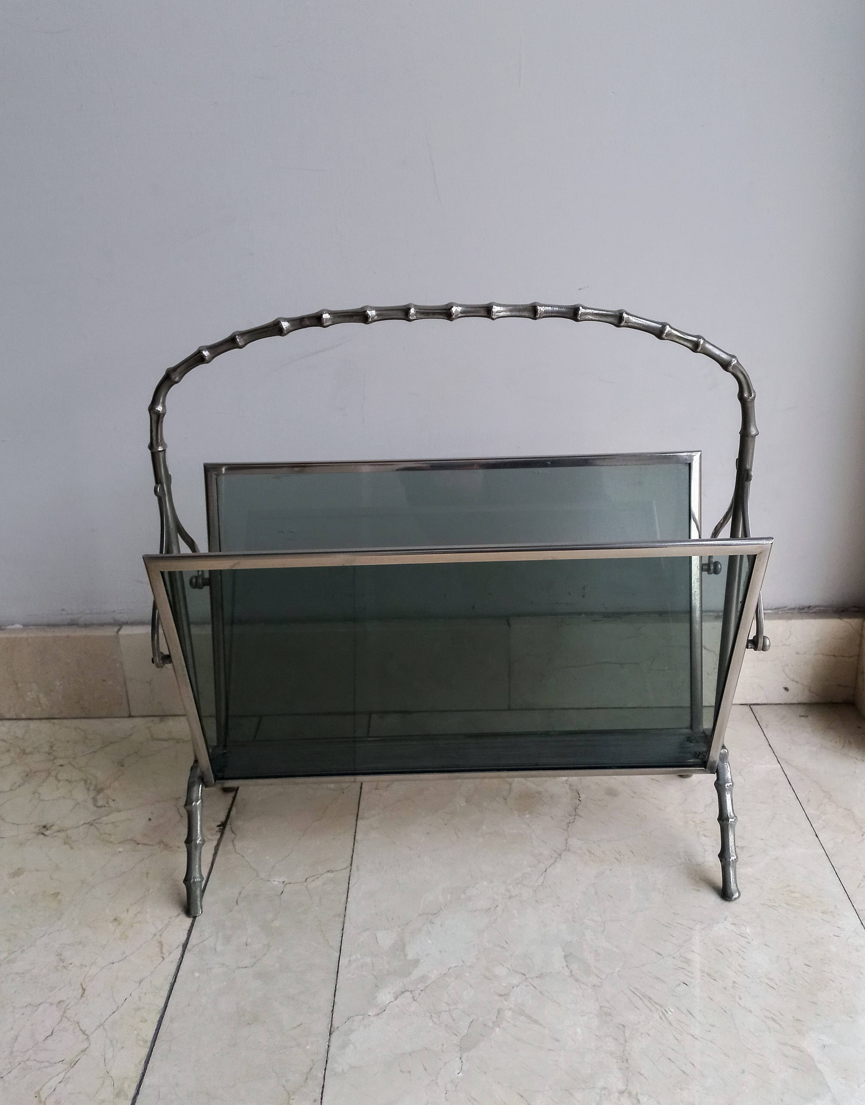 Mid century magazine stand