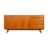Wooden row by Jiroutek for Interier Praha, U-460, 1960