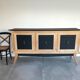 Cabinet from the 50s in solid oak signed FNA N° 0049