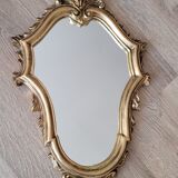 Golden lily mirror 46x27