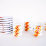 Serving set, Italian design, 1970s, made in Italy
