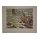 Lithograph by Henri Rivière The Wind of Noroît - The Seaweeds