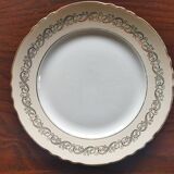 5 "Valence" flat plates from Moulin des Loups