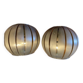 Pair of vintage wall lights