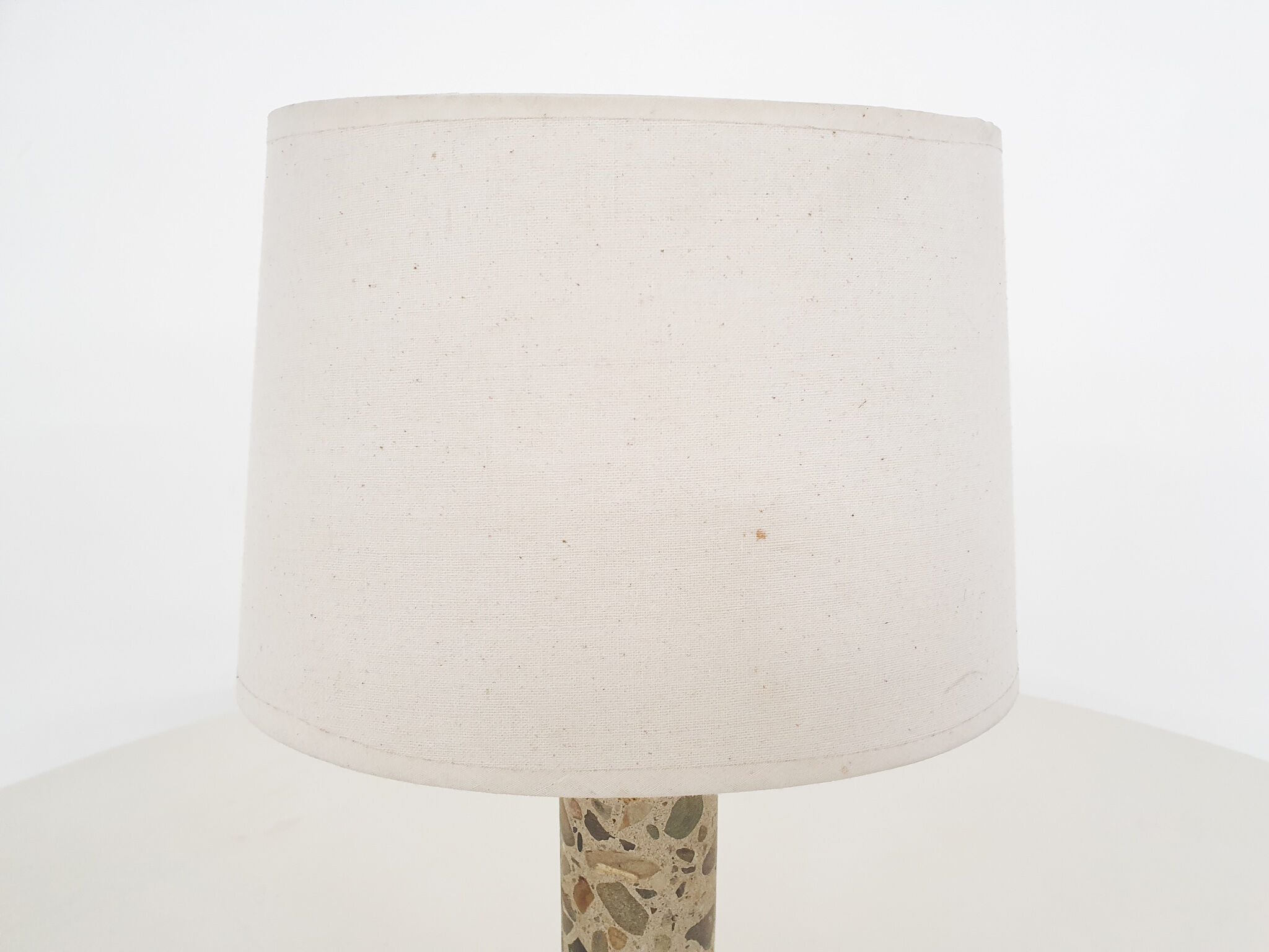 Stone table light, France, 1960's