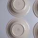 6 Assiettes Villeroy et Bloch beiges et dorées