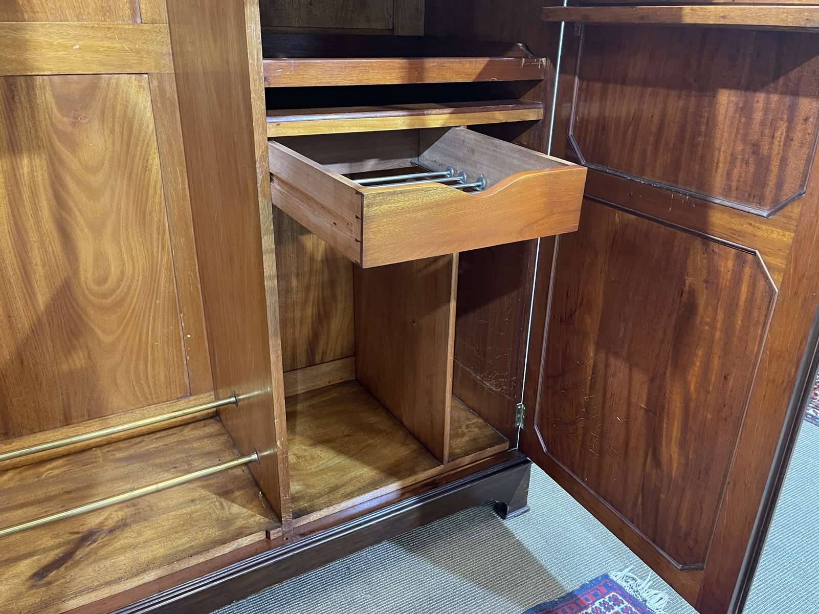 1930s Compactum mahogany cabinet