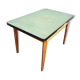 Chinagreen wood and vinyl expandable table