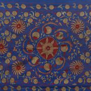 Hand knotted rug, vintage Turkish rug 100x194 cm