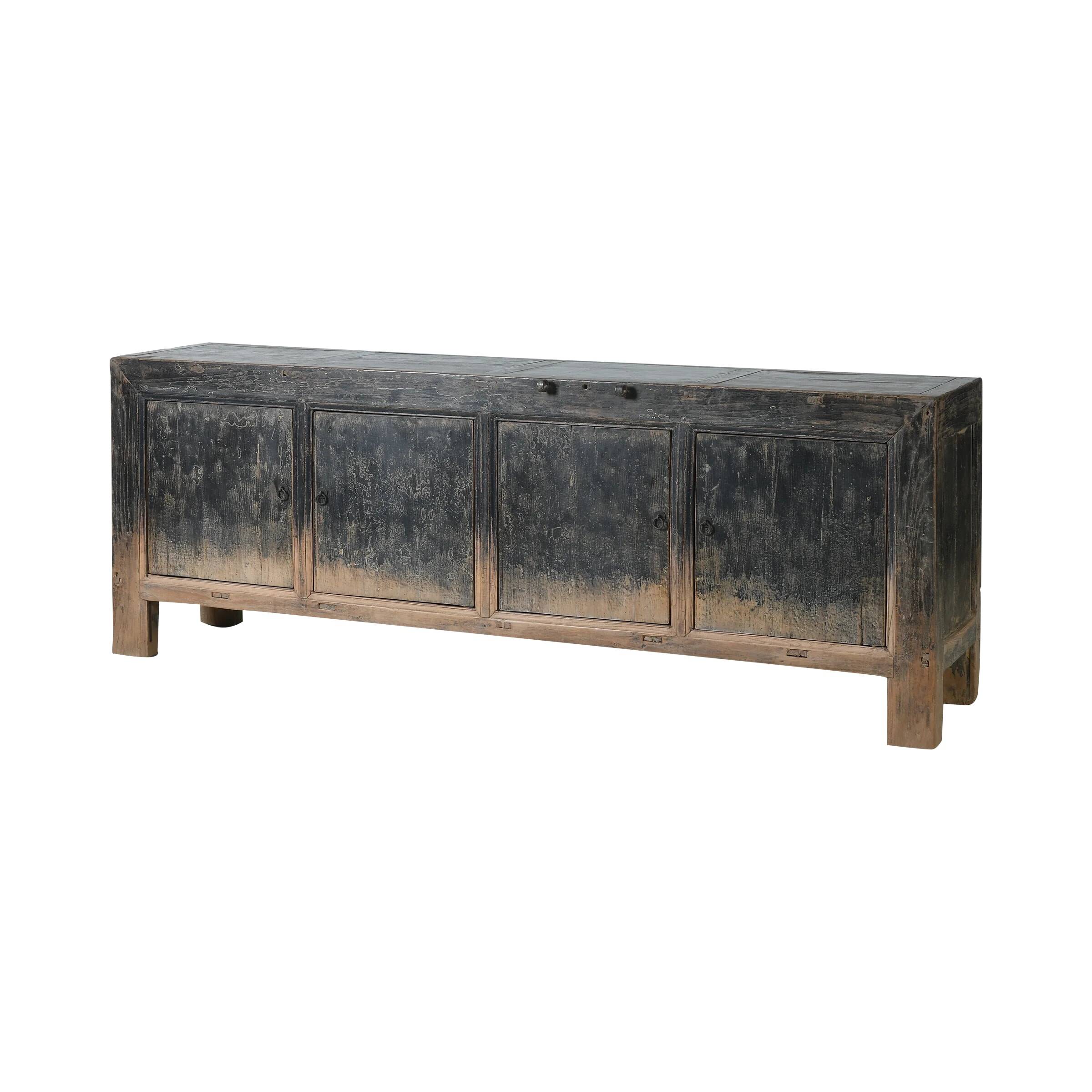Qingdao - Antique Chinese buffet in solid elm no. 14