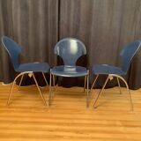 Set of three Kusch+Co chairs, Germany, 1980s