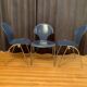 Set of three Kusch+Co chairs, Germany, 1980s