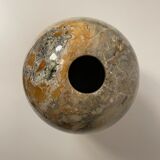 Marble ball vase
