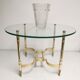 Table basse de salon vintage hollywood regency années 50-60