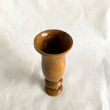 Vase Médicis en bois d'olivier