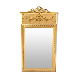 Miroir Trumeau style Louis XVI