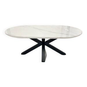 Table basse ceramique - blanc