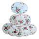 8 plates Creil Montereau model Fanchon