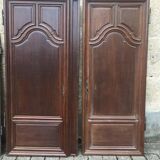 Door & contreporte oak from one of the castles of the Marquis in Anjou.