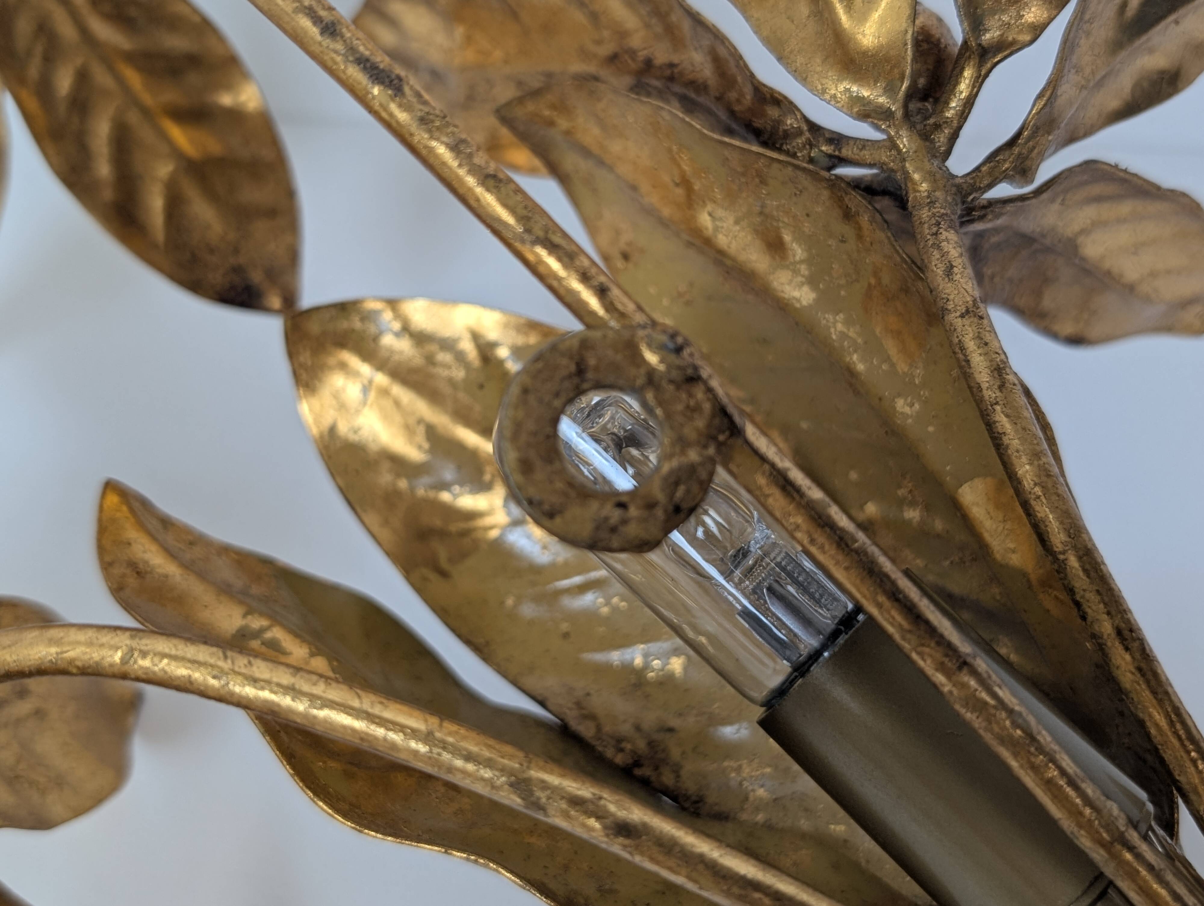 Golden leaf applique Hans Kögl