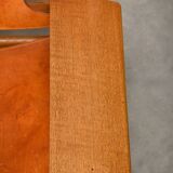 Børge Mogensen Spanish Chair in Cognac Leather and Oak for Fredericia, 1967