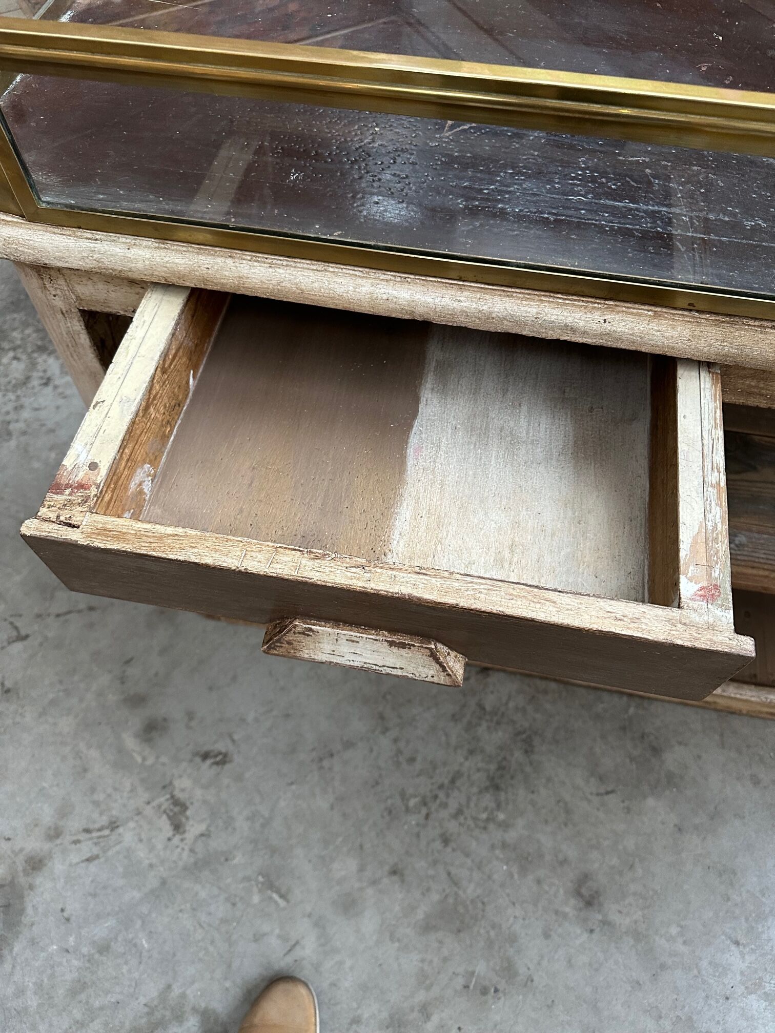 Showcase counter early twentieth century