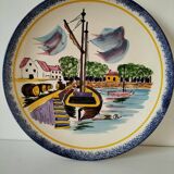 Assiette en faïence de Pornic modèle Binic par MBFA