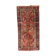 Small antique Turkish carpet Anatolia handmade 45x92 cm