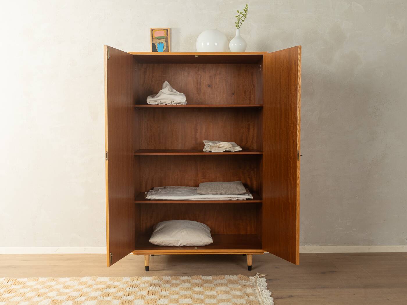 Rare wardrobe from the 1950s by Erich Stratmann for Oldenburger Möbelwerkstätten