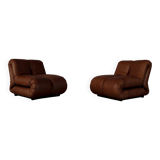 Pagru lounge chairs by Claudio Vagnoni for 1p - Italy 1970s