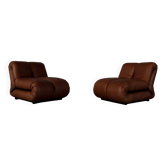 Pagru lounge chairs by Claudio Vagnoni for 1p - Italy 1970s