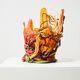 1st Edition Spaghetti Vase by Gaetano Pesce for Fish Design 1995 + Booklet