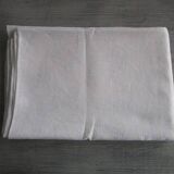 Old monogram damask tablecloth 220x170cm