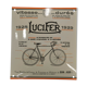 Plaque émaillée vélo Lucifer