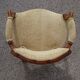 Pair of Louis XVI armchairs, upholstered in giraffe-pattern velvet