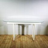 Console painted white, circa 1980