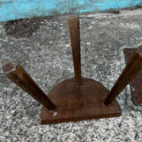 Half circle tripod stool