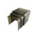 Gallotti & Radice ‘Tris’ T35 Smoked Glass Nest Side Tables Chrome