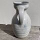 Marcy signed pitcher / terracotta ceramic carafe